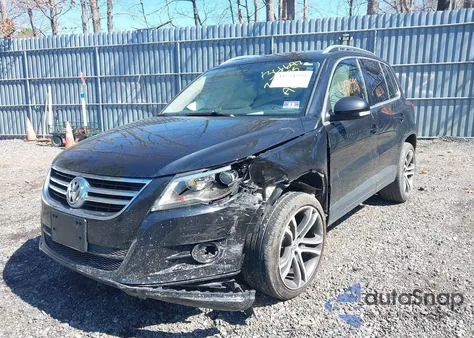 2011 Volkswagen Tiguan Sel из США, поврежденный, VIN WVGBV7AX7BW557398